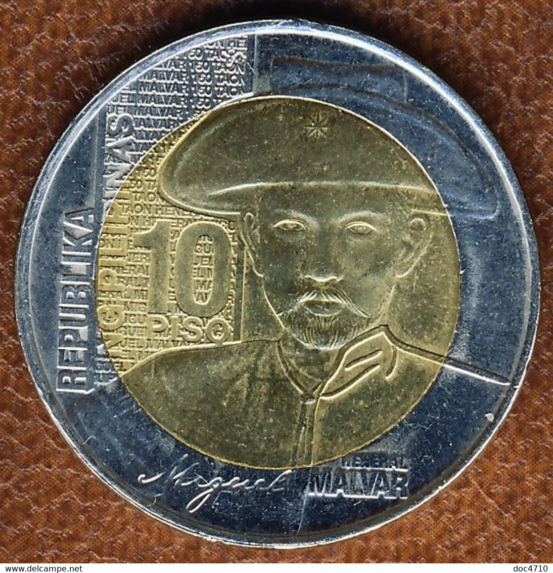 Philippines 10 Piso 2015, 150 Ann. Birth Of Miguel Malvar, KM#New, Unc Bi-metallic - Philippines