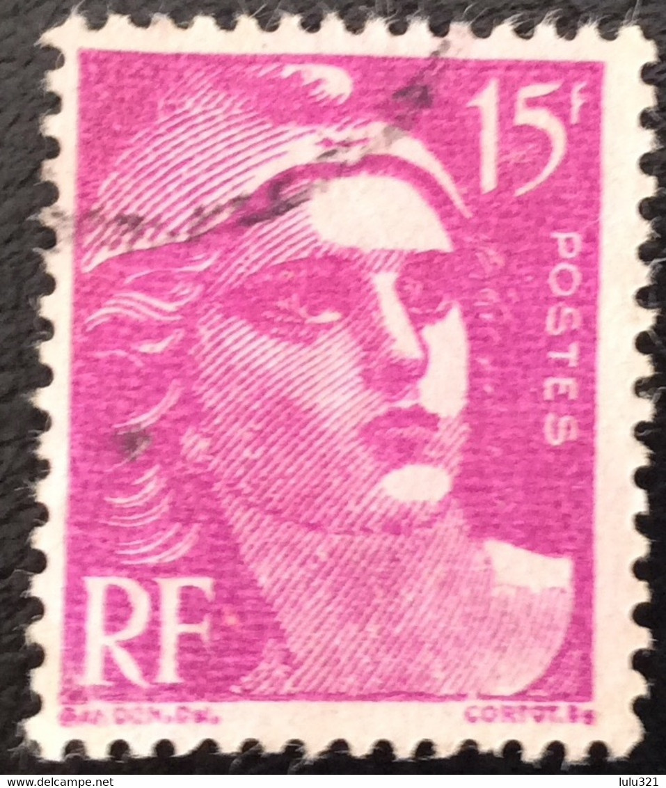 N° 724   OBLITÉRÉS  ( LOT:2356  ) - 1945-54 Marianne De Gandon