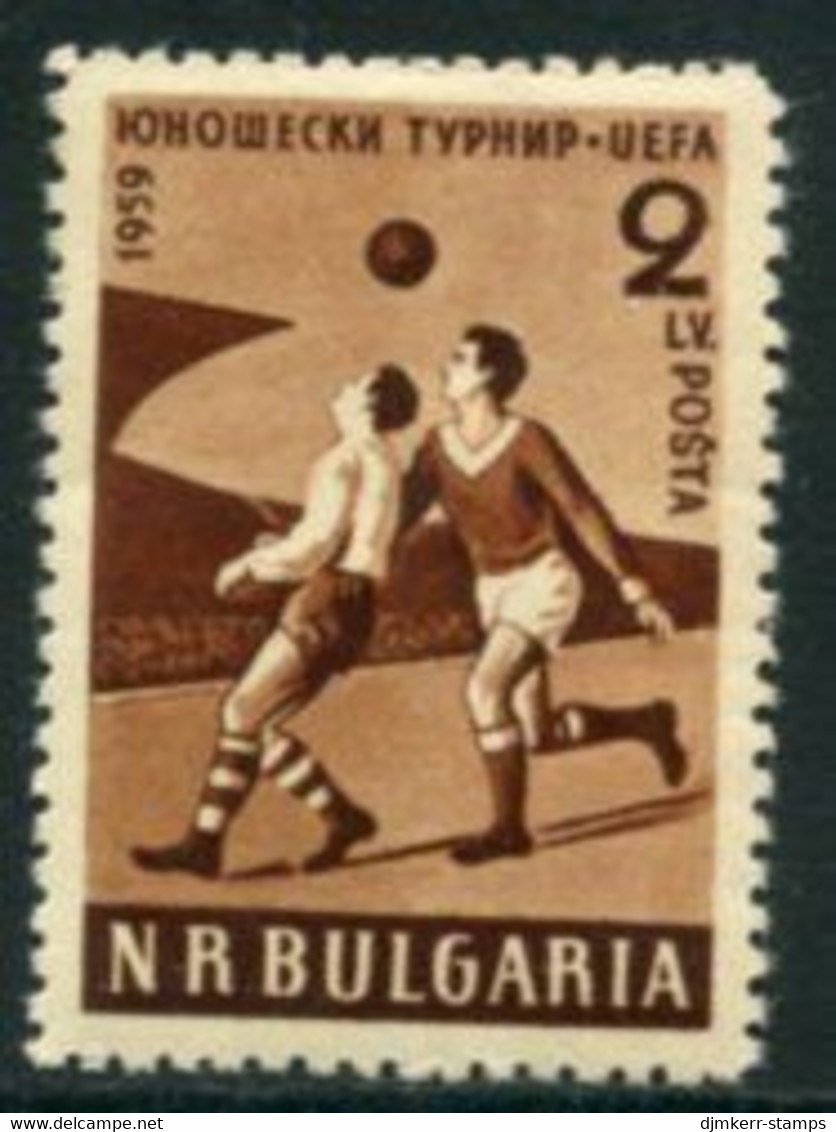 BULGARIA 1959 Youth Football  MNH / **.  Michel 1101 - Ongebruikt