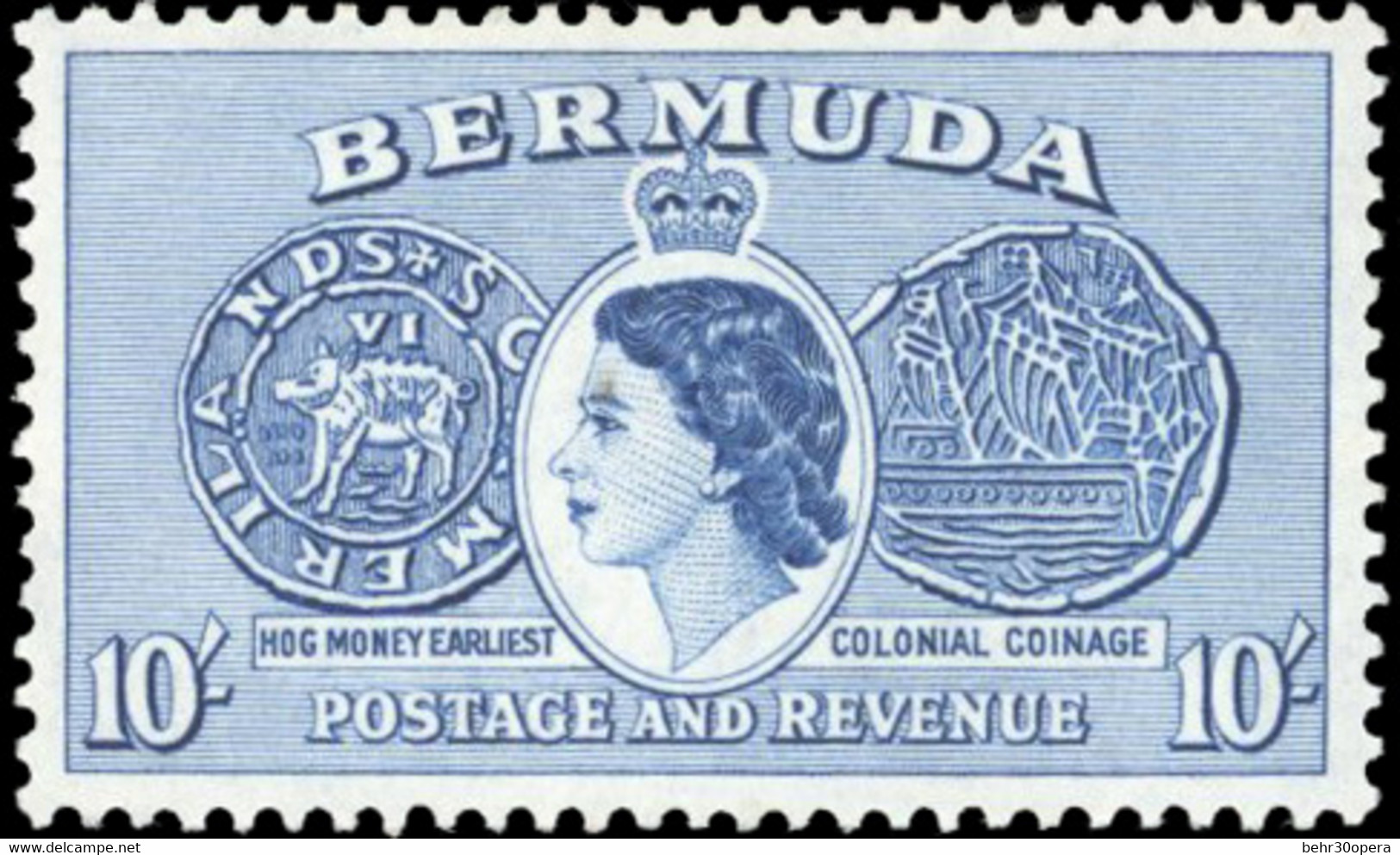 * Set Of 18. Complet Set. VF. - Bermuda