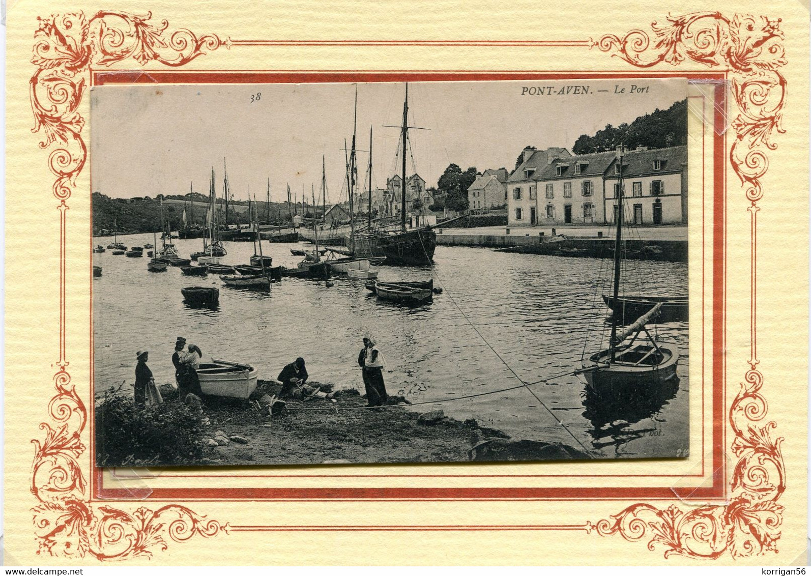 PONT AVEN ***  VUE DU PORT *** - Pont Aven