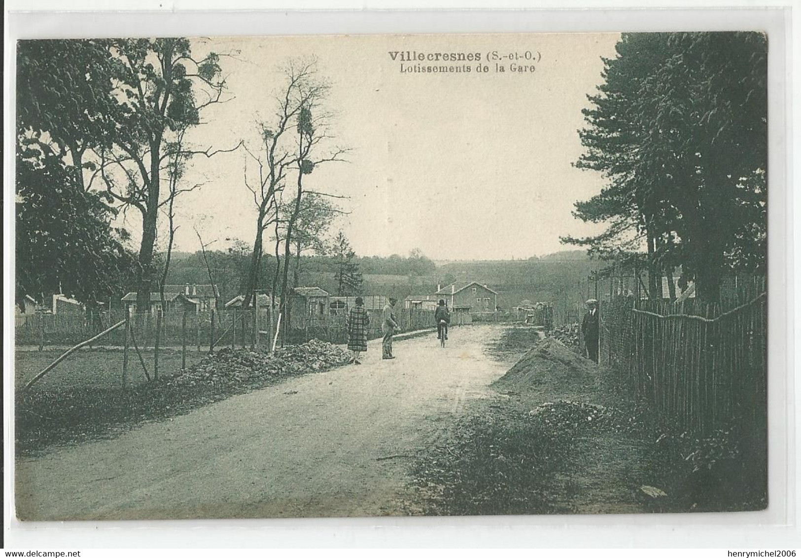 94 Villecresnes Lotissements De La Gare 1931 Ed épicerie Parisienne Boucheux - Villecresnes