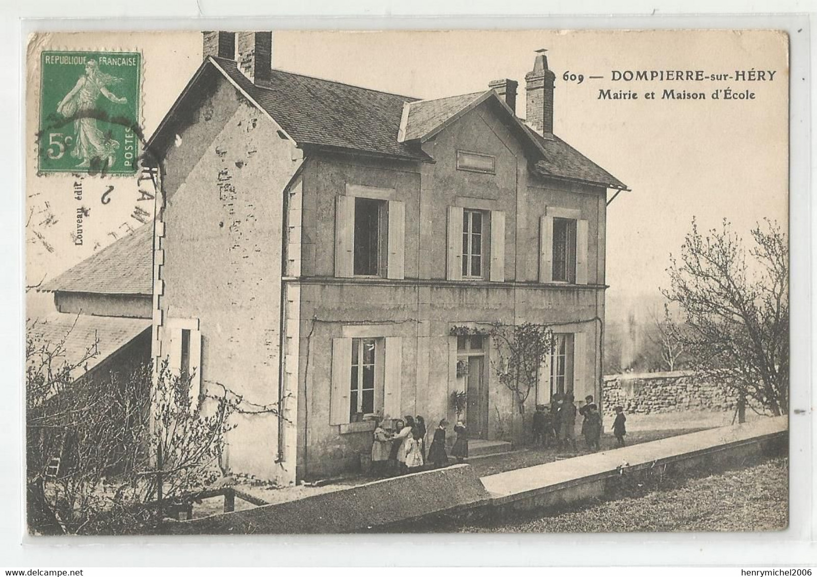 58 Nièvre Dompierre Sur Héry Mairie Et Maison D'école - Sonstige & Ohne Zuordnung