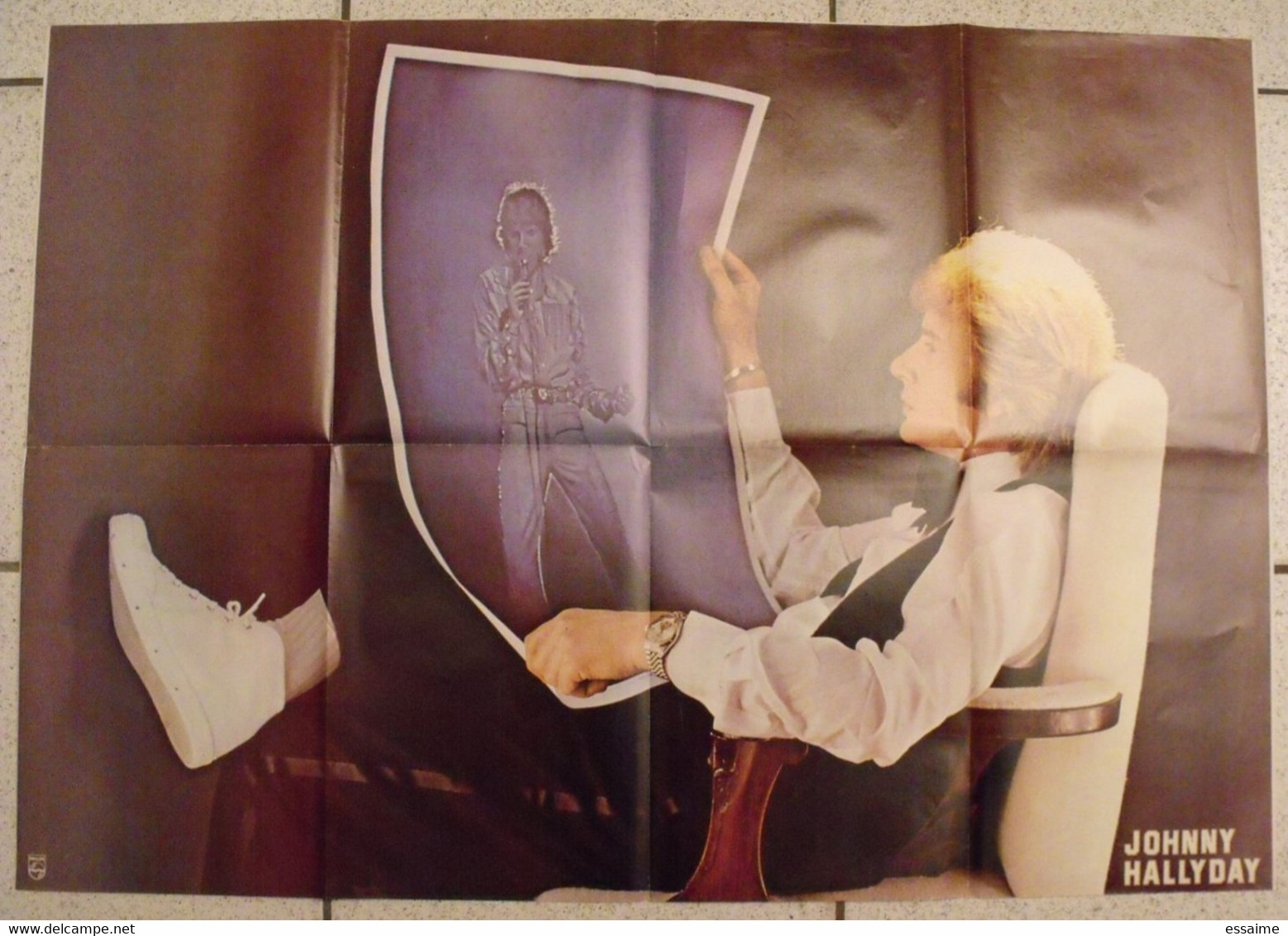 Poster Select N° 6. Vers 1975. Johnny Hallyday - Manifesti & Poster