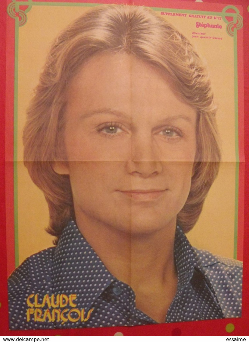 Poster Claude François Clo-clo. Vers 1975. Stéphanie - Affiches & Posters