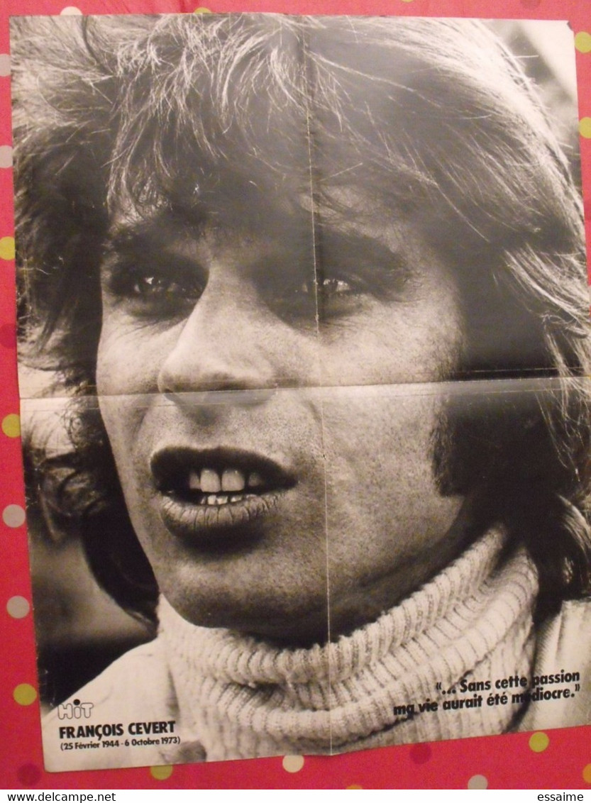 Poster Patrick Juvet Et François Cevert. 1973. Hit - Posters