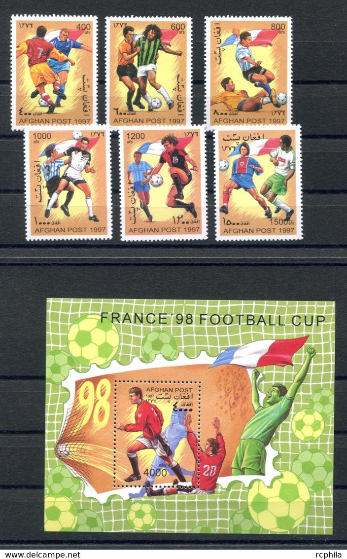 RC 20838 AFGHANISTAN SPORT COUPE DU MONDE DE FOOTBALL 1998 EN FRANCE NEUF ** MNH - Afghanistan