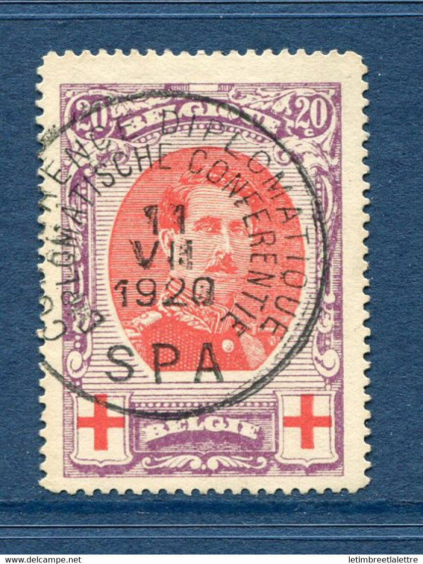 ⭐ Belgique - YT N° 134 - Oblitéré - 1914 / 1915 ⭐ - 1914-1915 Rotes Kreuz