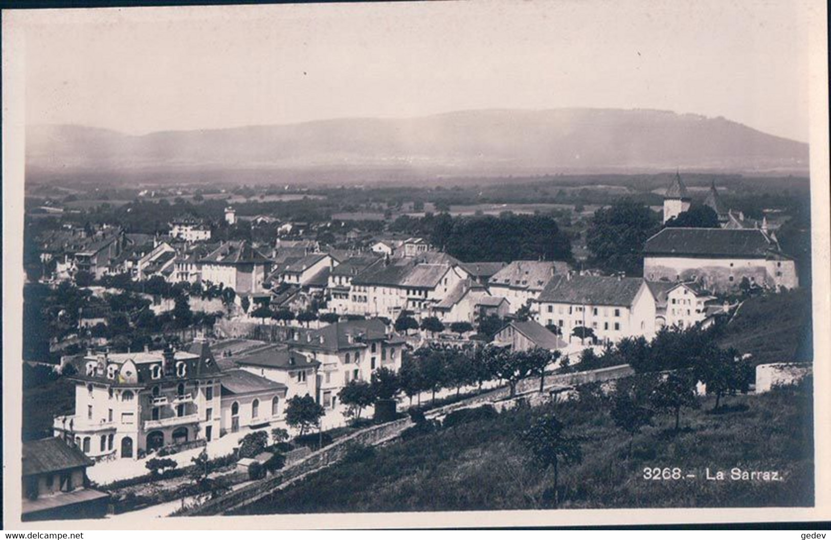 La Sarraz VD, La Place Du Téléphone (3268) - La Sarraz