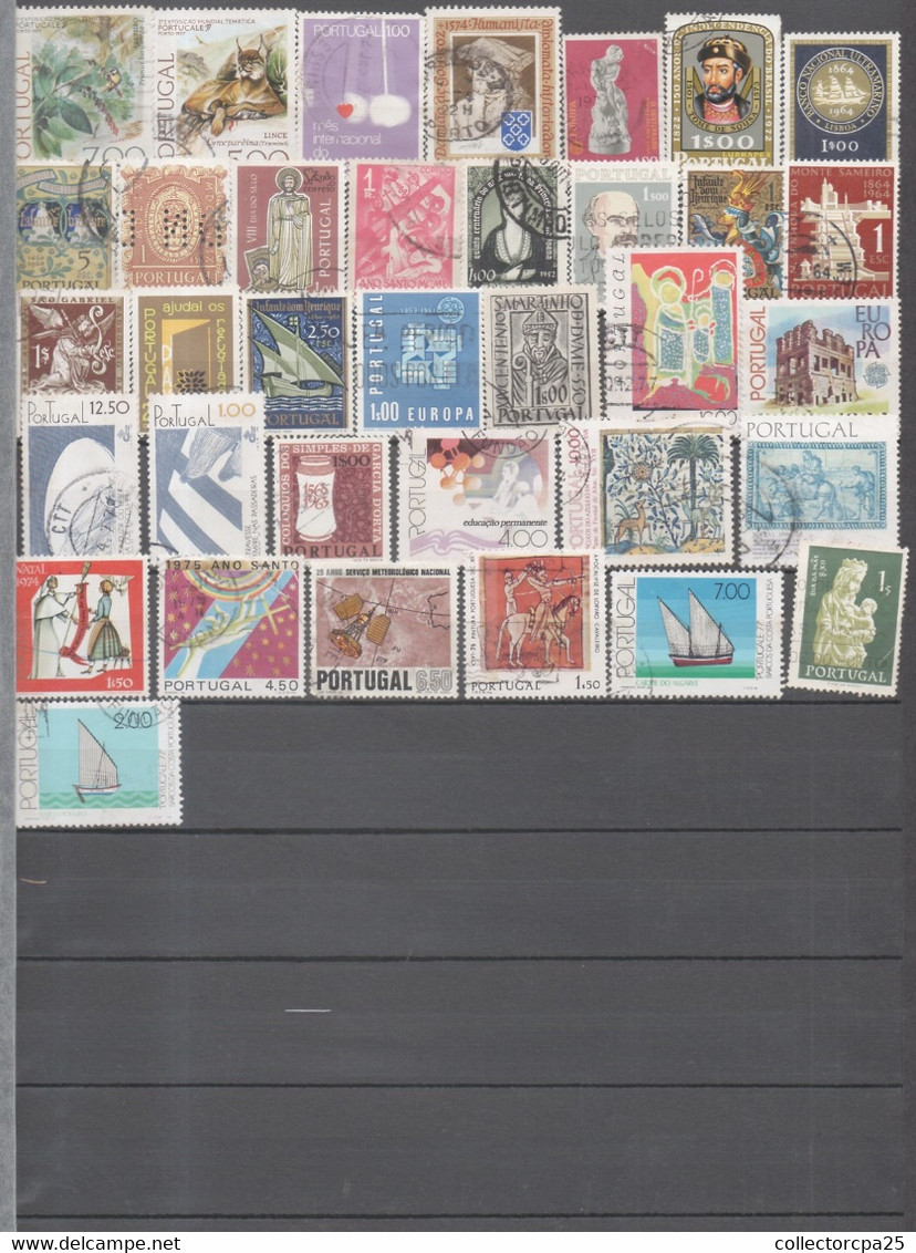 Lot De 147 Timbres Du Portugal Toute époque Tous Différents Tous Les Sans Disponibles - Lotes & Colecciones