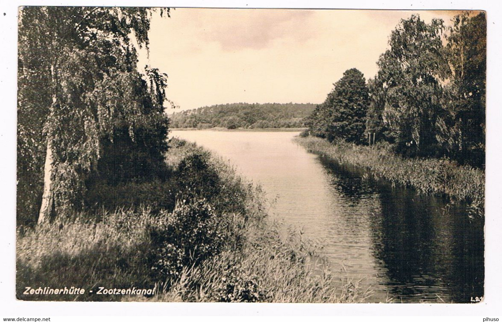 D-12497   ZECHLINERHÜTTE : Zootzenkanal - Rheinsberg