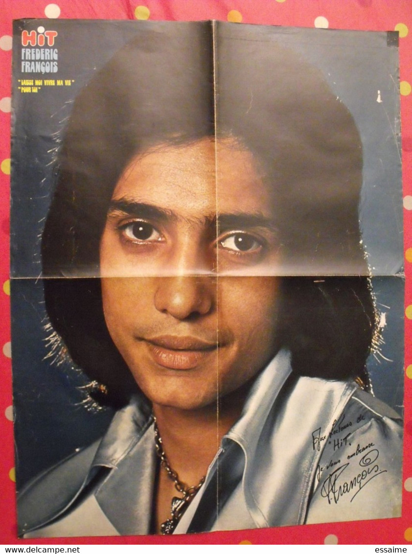 Poster Frédéric François.  Vers 1976. Hit - Plakate & Poster