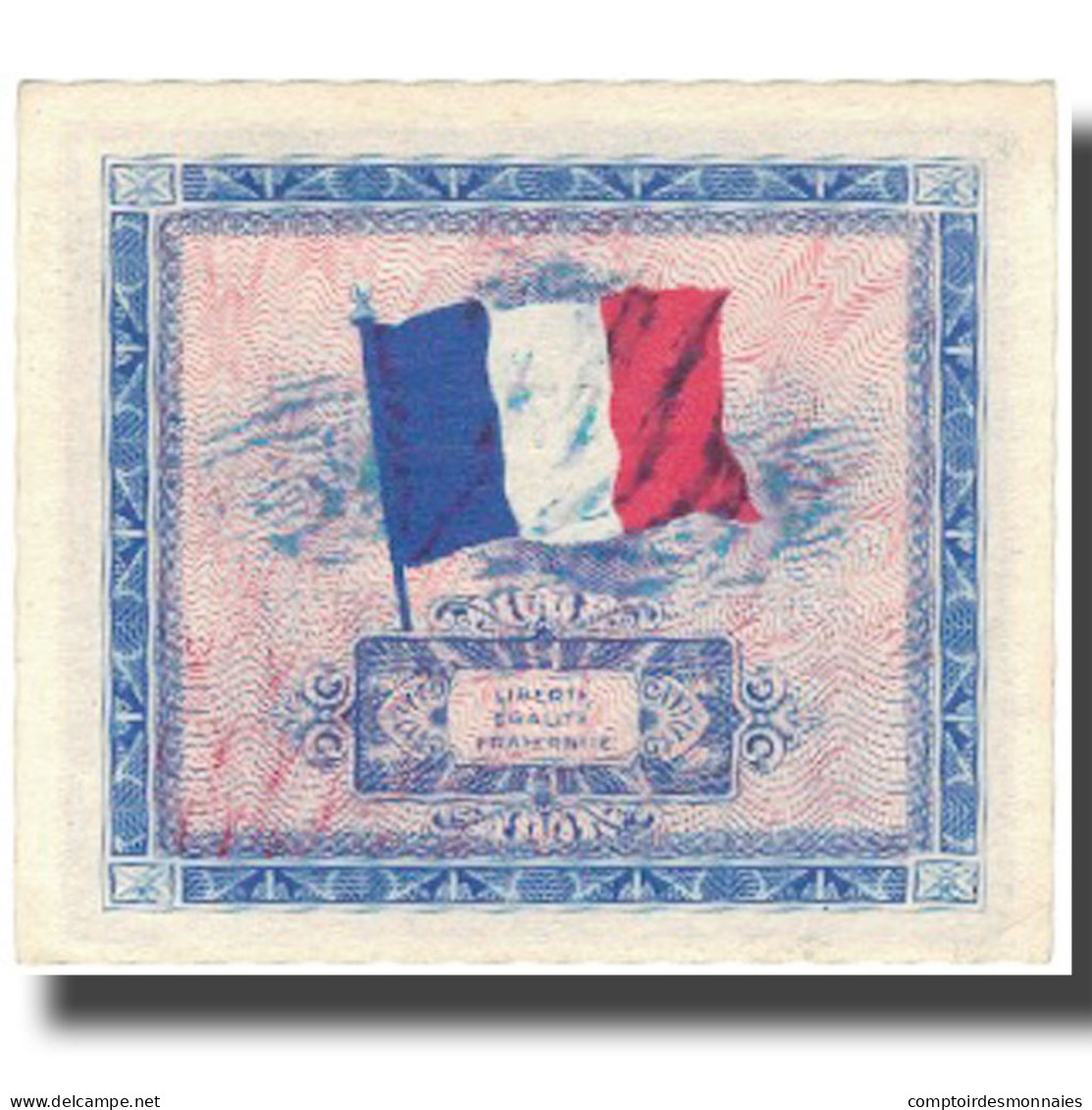 France, 5 Francs, Drapeau/France, 1944, 1944, SUP+, Fayette:vF 17.1, KM:115a - 1944 Drapeau/France