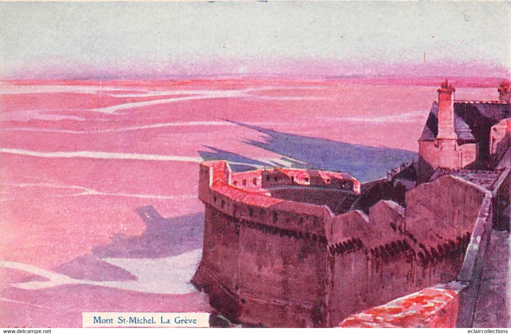 Illustrateur:  Lessieux.      Ensemble De 4 CarteS Sur Le Mont Saint Michel     (voir Scan) - Lessieux