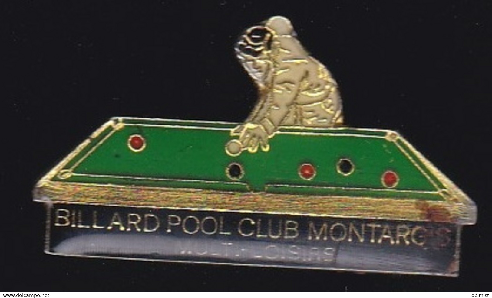 70421-Pin's.Billard Pool Club.Montargis. Loiret. Centre-Val De Loire - Biljart