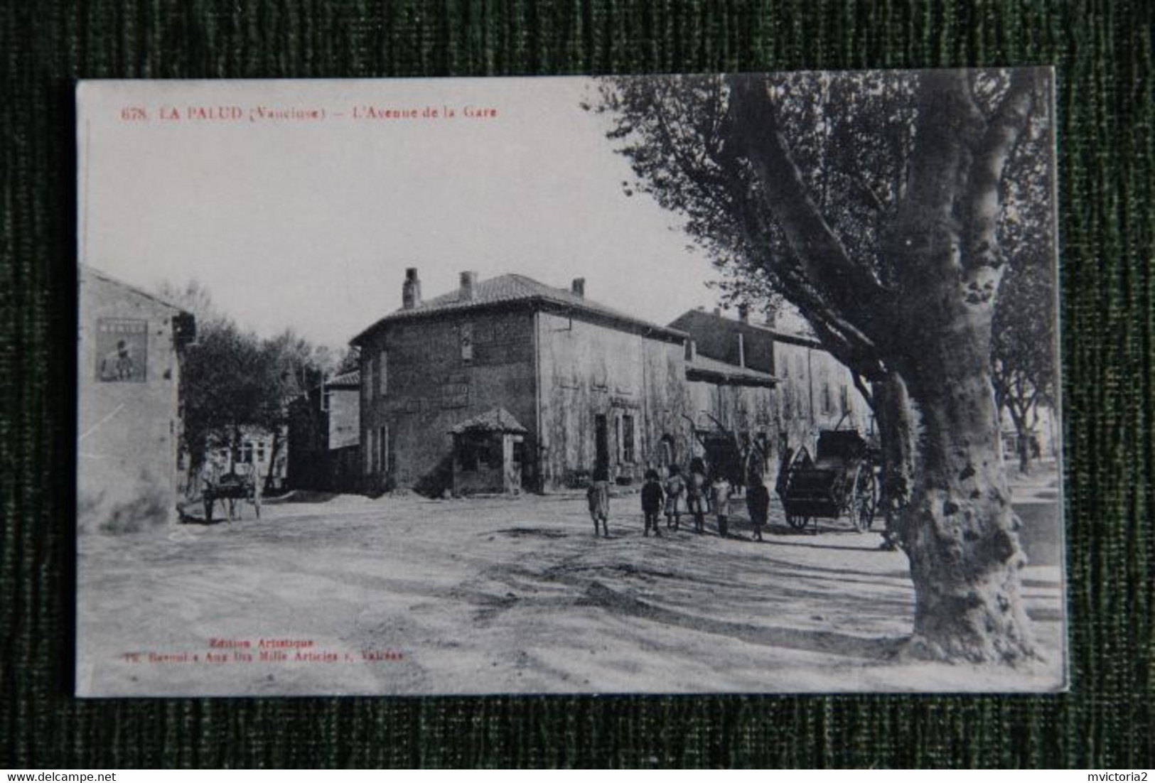 LAPALUD - L'Avenue De La Gare - Lapalud