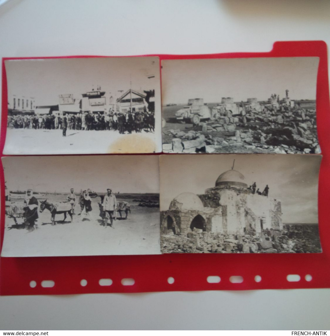 LOT 22 CARTES PHOTOS LIBAN SYRIE MILITRAIRE PENDAISON CHAR AVIATION 1926 PHOTOGRAPHE STIRONI