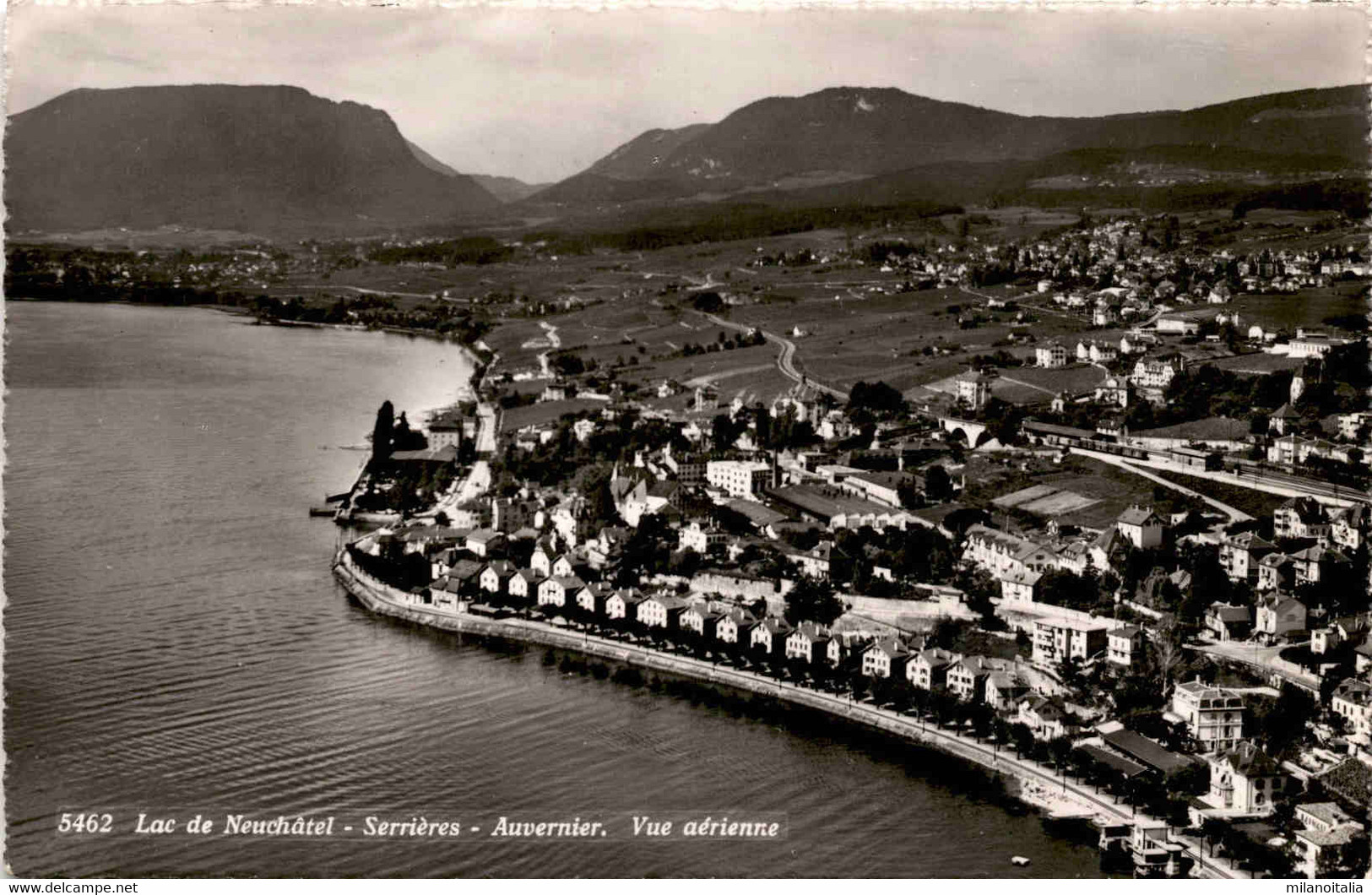 Lac De Neuchatel - Serrieres - Auvernier - Vue Aerienne (5462) - Auvernier