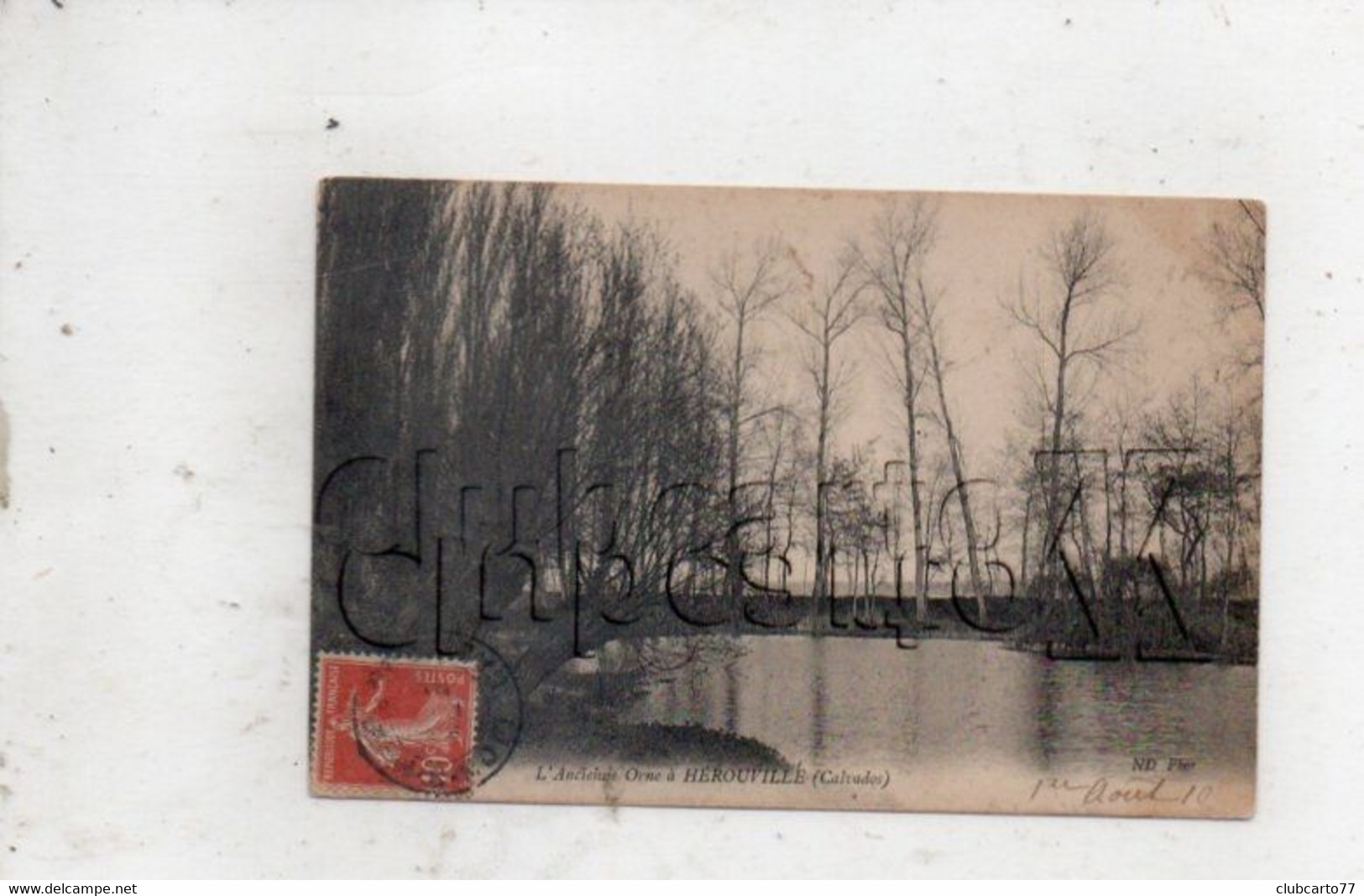 Hérouville-Saint-Clair (14) : Les Bords De L'ancienne Orne En 1910 PF. - Herouville Saint Clair