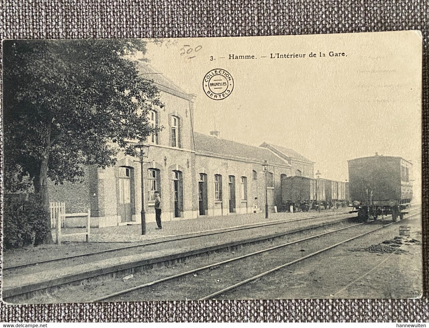 Hamme-binnenzicht Station - Hamme