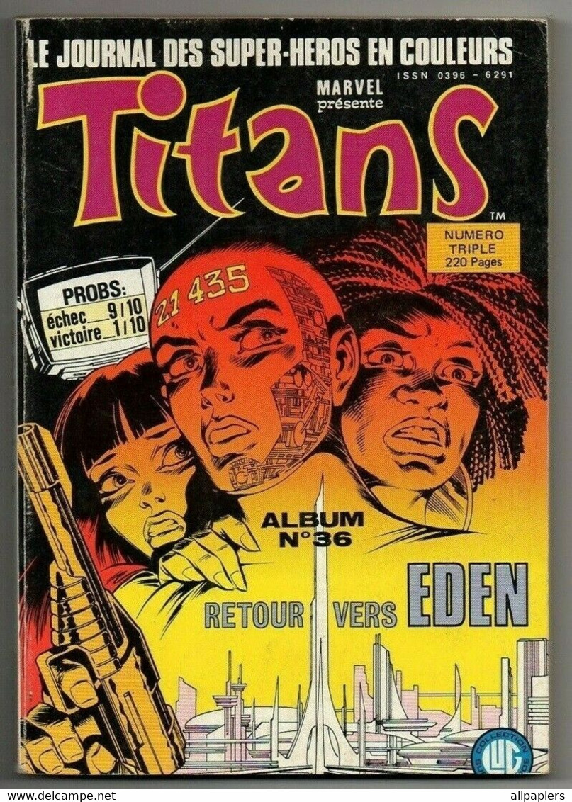 Titans Album N°36 Avec Les Numéros 106 à 108 De 1988 - Titans