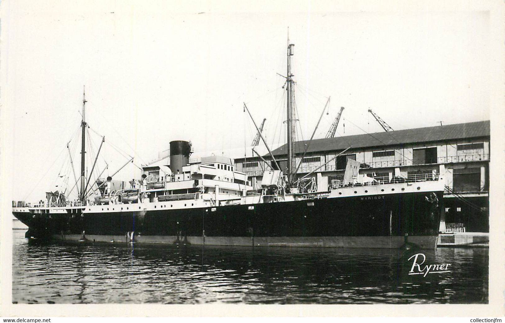 CPSM BATEAU / PAQUEBOT   "Le MARIGOT" - Paquebote