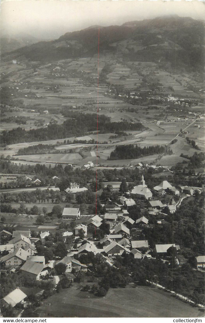 .CPSM  FRANCE 74 "Peillonex, Vue Générale Aérienne" - Peillonnex