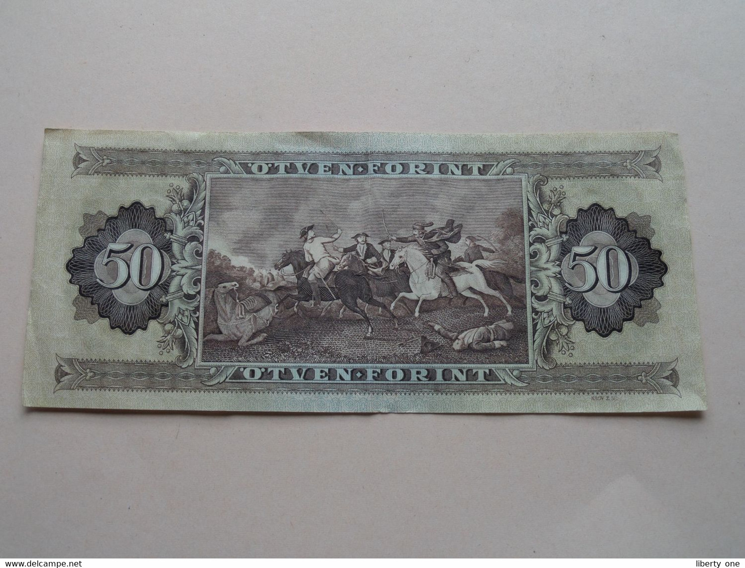 50 OTVEN FORINT 1980 ( D719  082255 ) KM 170 ( For Grade, Please See Photo > SCANS ) ! - Hongrie