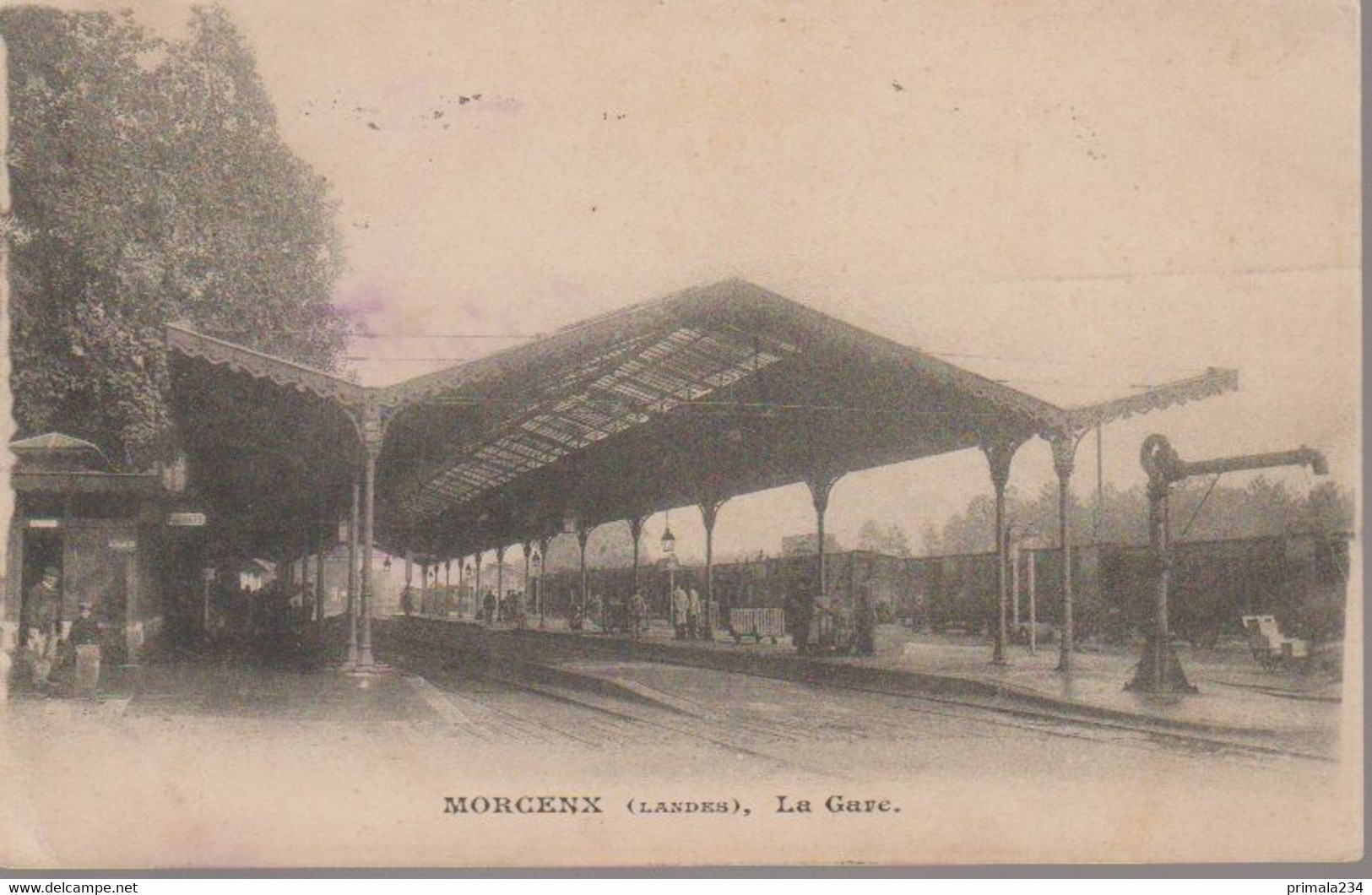 MORCENX  - LA GARE - Morcenx