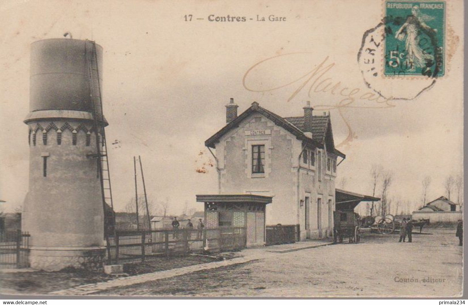 CONTRES 41 - LA GARE - Contres