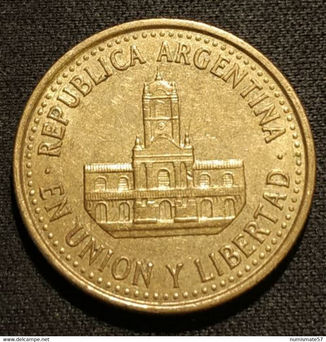 ARGENTINE - ARGENTINA - 25 CENTAVOS 2010 - Cabildo De Buenos Aires - KM 110 - Argentina