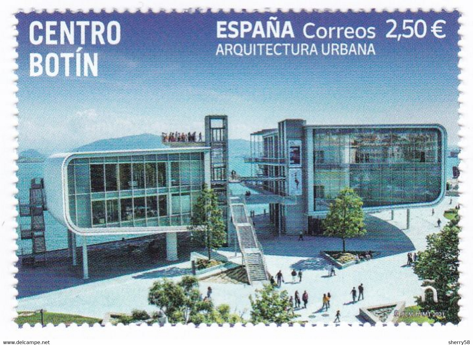2021-ED. 5476 SERIE COMPLETA - Arquitectura Urbana. Centro Botín - NUEVO - Ongebruikt