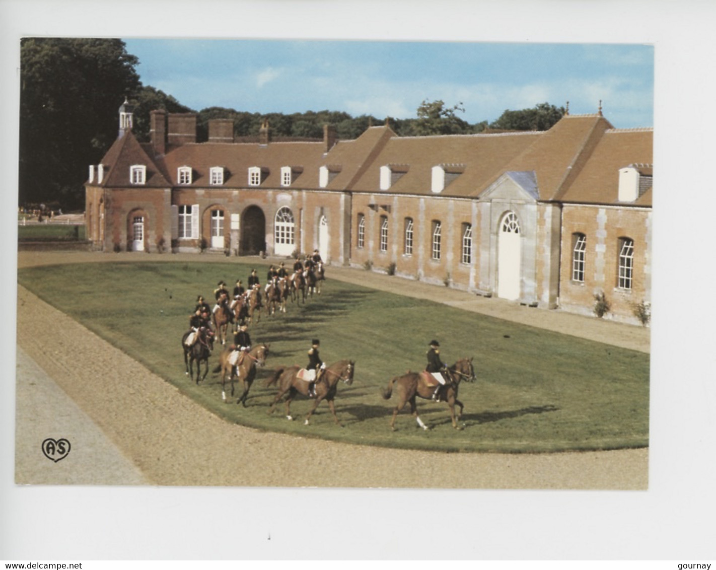 Haras Du Pin : Reprise De Messieurs Les Cavaliers Du Cadre Noir (cp Vierge N°61/6) - Exmes