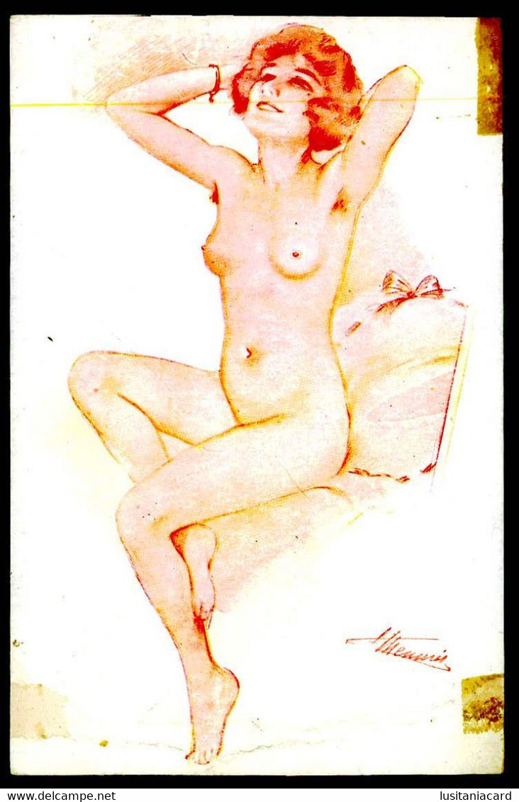 FRANCE - ILLUSTRATEURS  - « Suzanne Meunier» - Étude De Nu. ( Ed. L.E. Paris, Serie Nº 43 - 6) Carte Postale - Meunier, S.