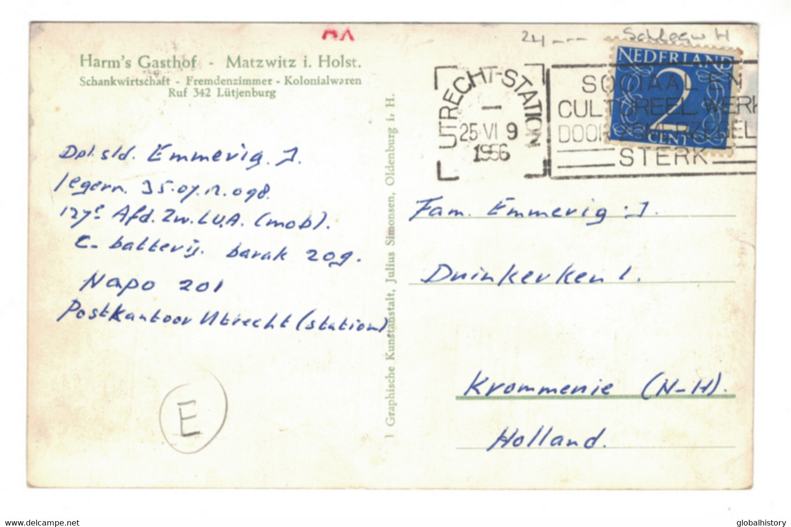 DG1668 - MATZWITZ I. HOLST - LÜTJENBURG - HARM' S GASTHOF - RPPC - Lütjenburg