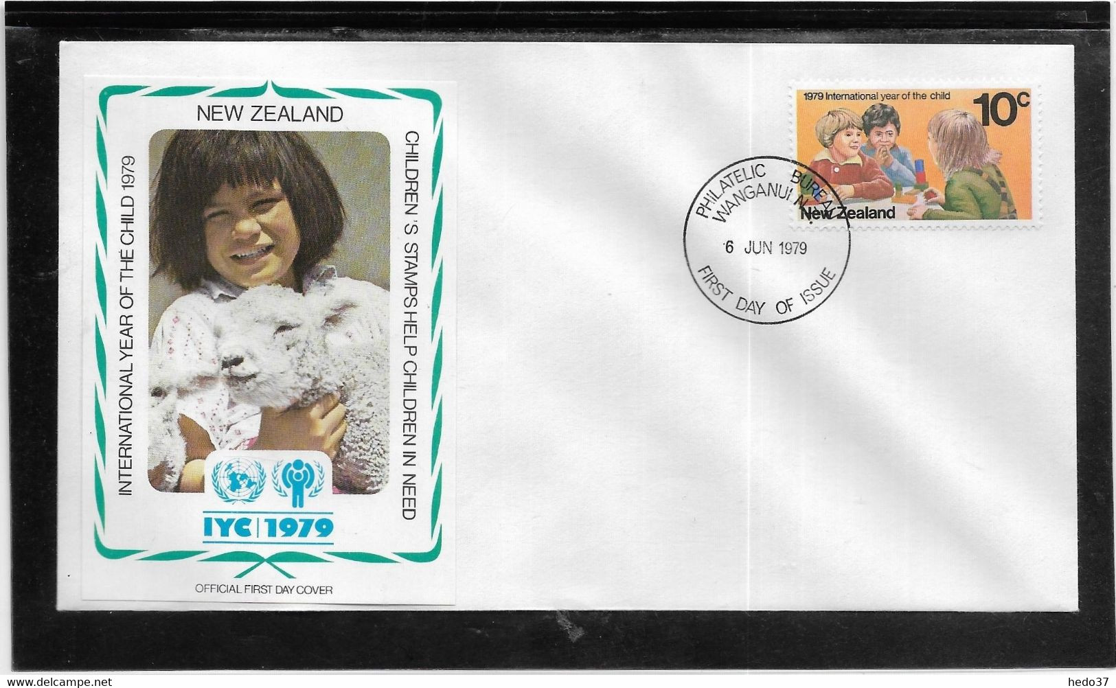 Thème Enfance - Année Internationale De L'Enfance 1979 - Nouvelle-Zélande - Enveloppe - TB - Autres & Non Classés