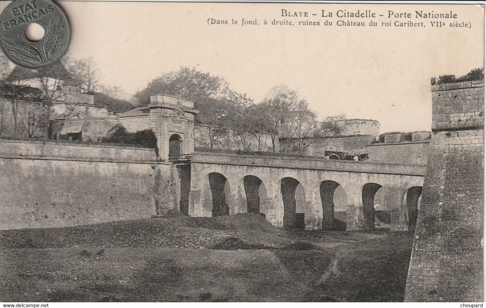33 - Carte Postale Ancienne De  Blaye   La Citadelle - Blaye