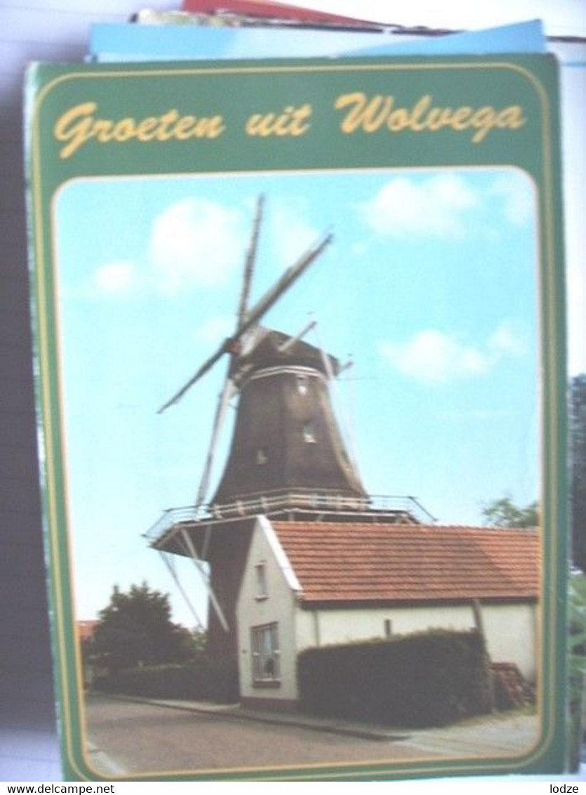 Nederland Holland Pays Bas Wolvega Met Molen Windlust - Wolvega