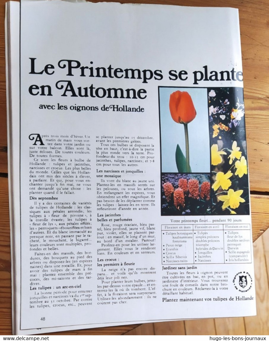 Rustica_N°40_4 Octobre 1970_les Meiileurs Dahlias_deux Leçon De Jardinages_les Jardins De Châteauroux - Jardinage
