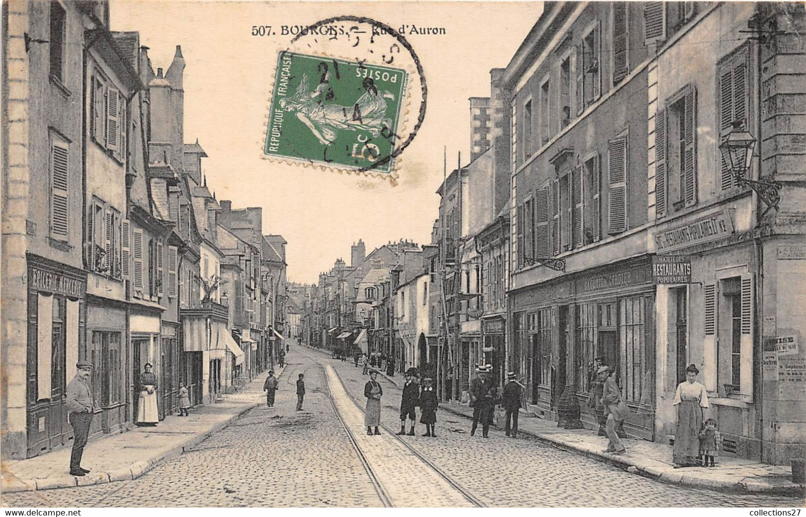 18-BOURGES- RUE D'AURON - Bourges