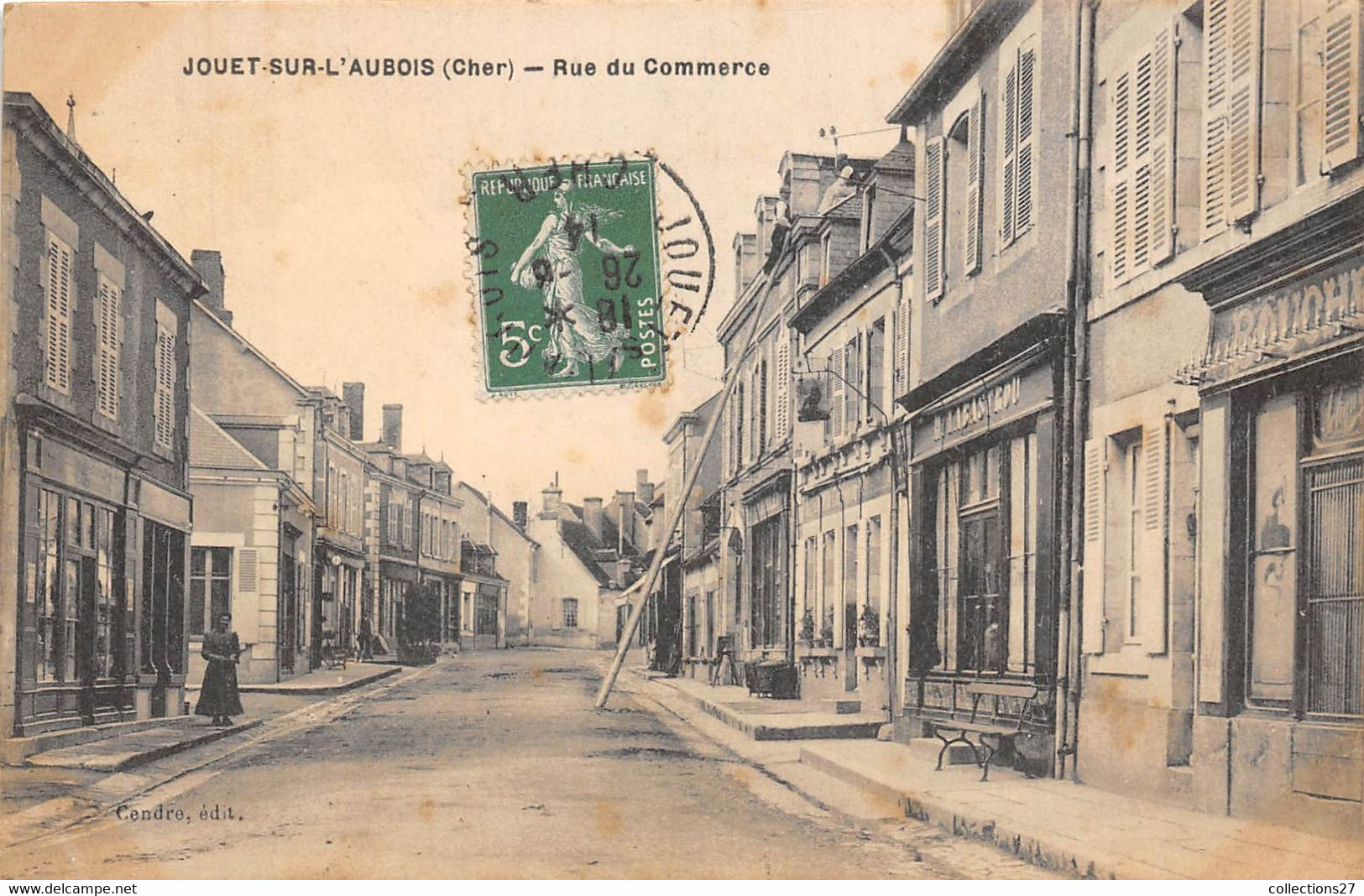 18-JOUET-SUR-L'AUBOIS- RUE DU COMMERCE - Andere & Zonder Classificatie