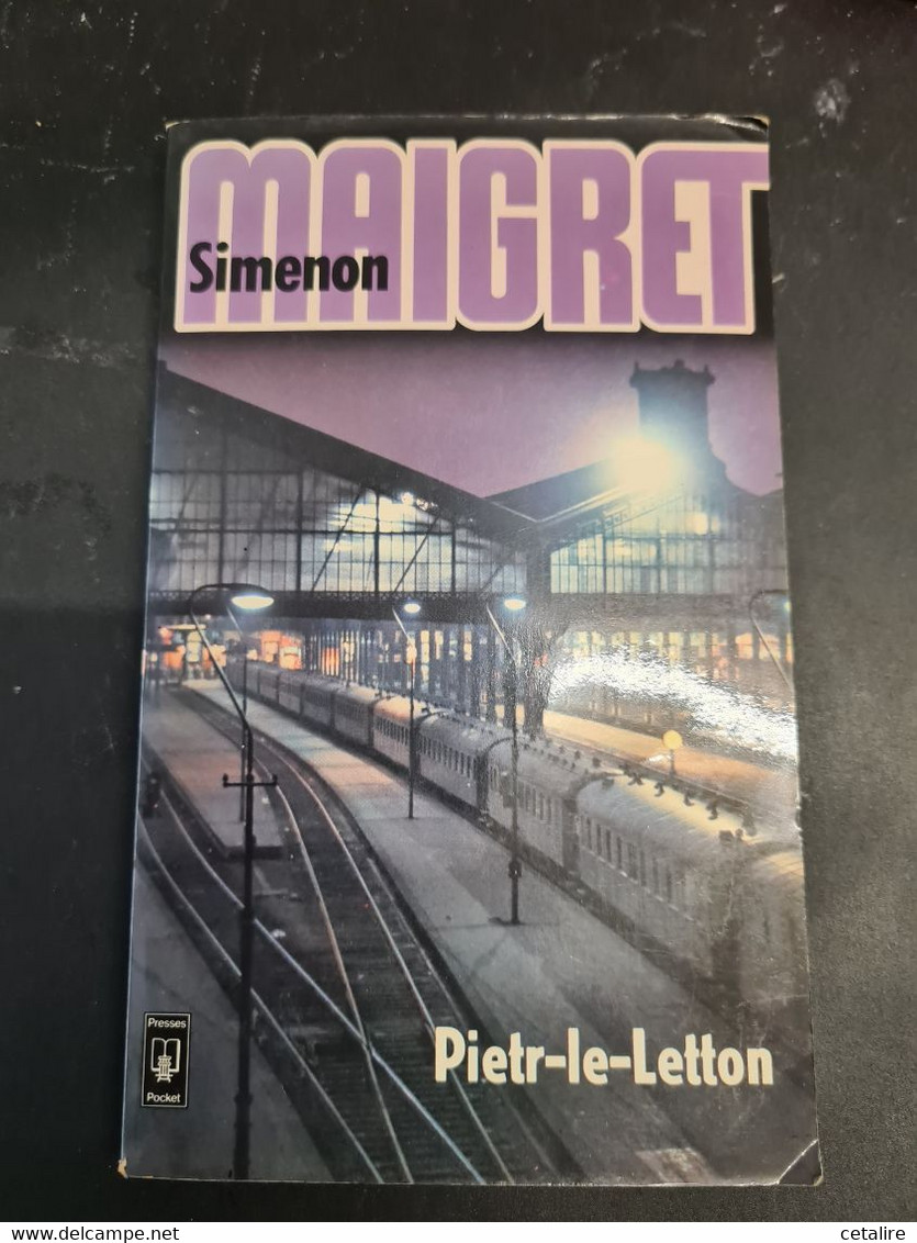 Pietr-le-letton Simenon   +++TBE+++ LIVRAISON GRATUITE+++ - Simenon