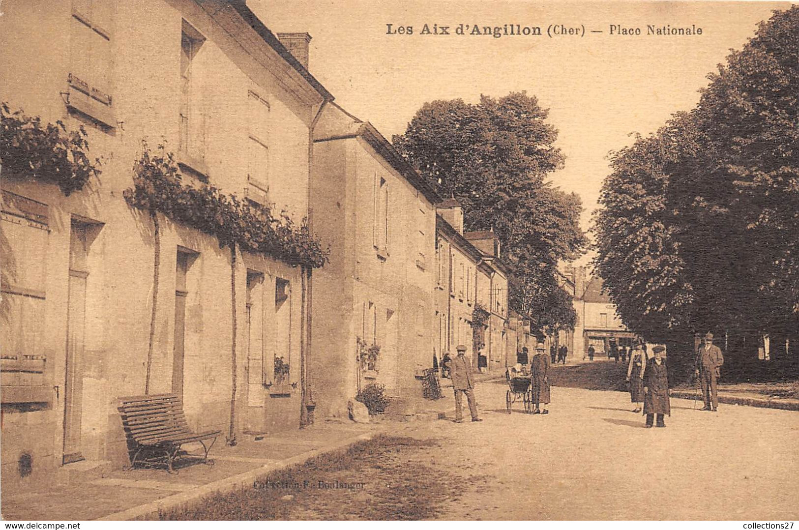 18-LES-AIX-D'ANGILLON- PLACE NOTIONALE - Les Aix-d'Angillon