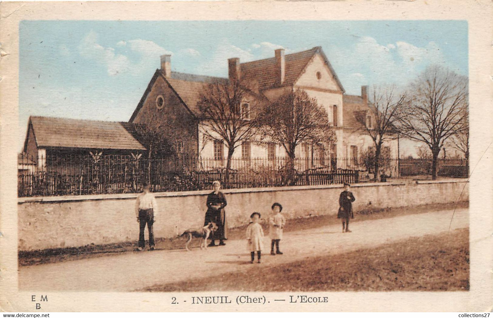 18-INEUIL- L'ECOLE - Andere & Zonder Classificatie