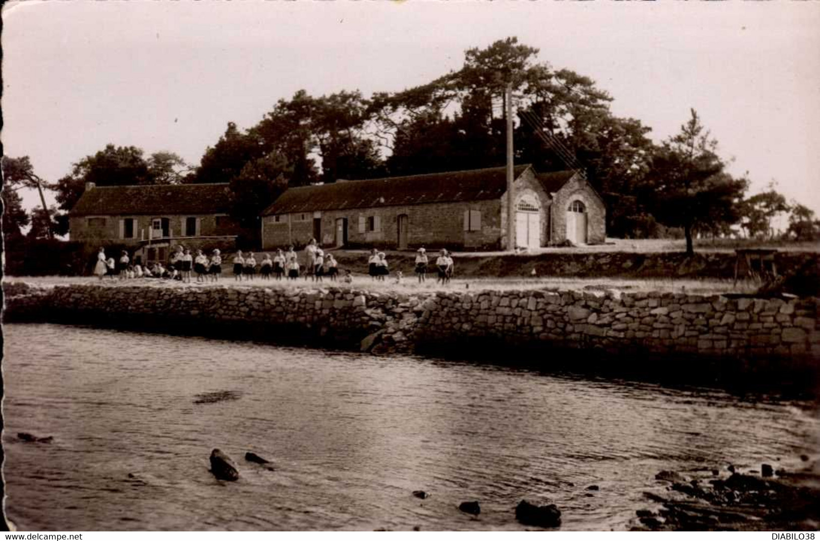 LA TRINITE-SUR-MER  ( MORBIHAN ) COLONIE DE VACANCES DE PENN-ER-HOUET - La Trinite Sur Mer