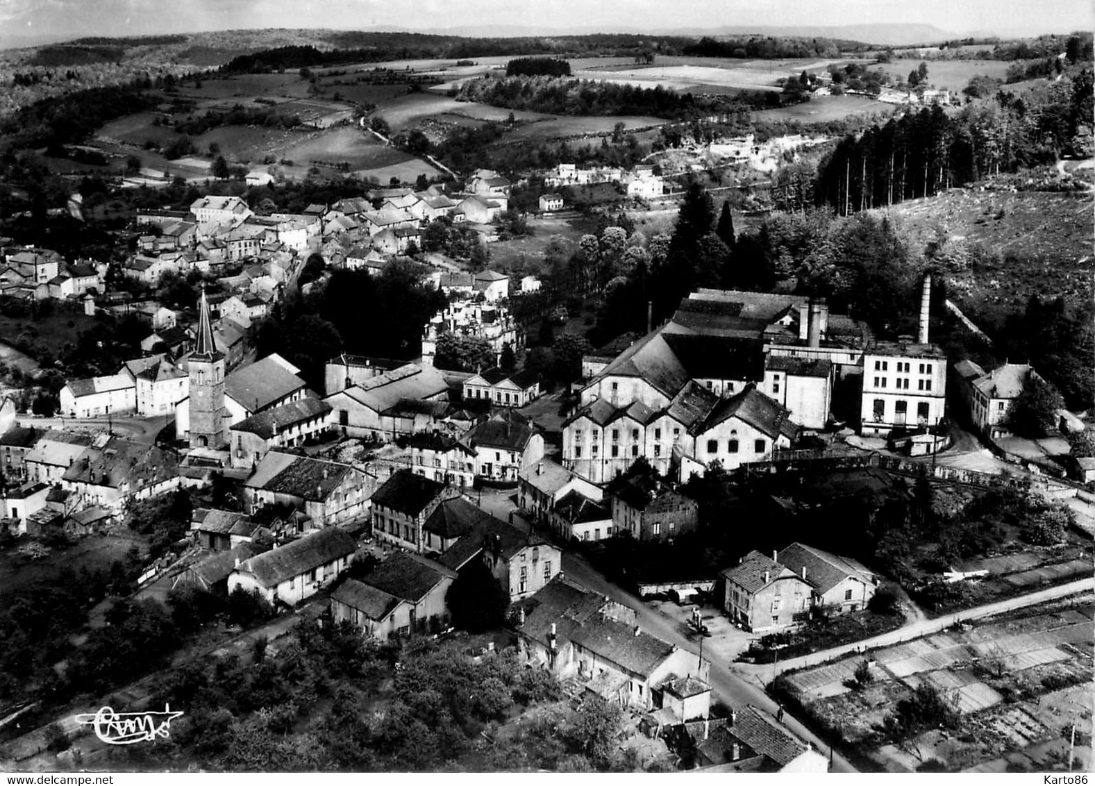 Xertigny * Vue Panoramique Aérienne Du Village - Xertigny