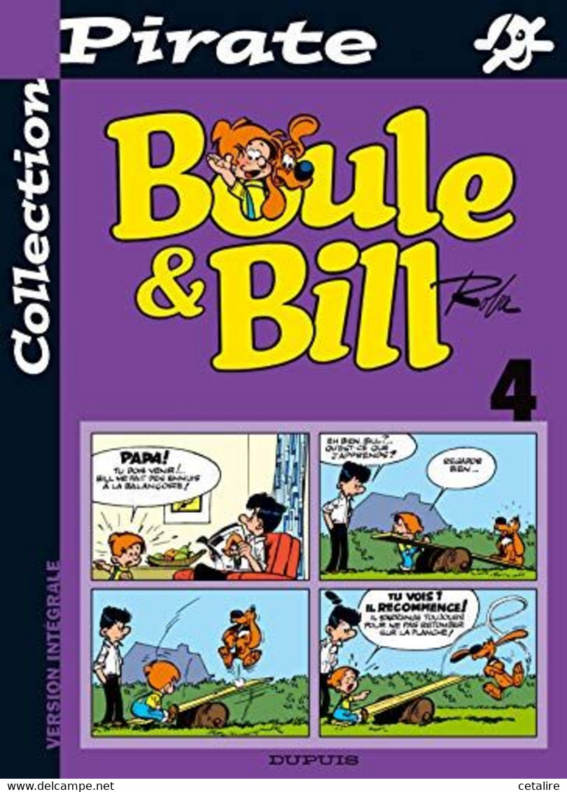 Boule Et Bill 4 Collection Pirate   +++TBE+++ LIVRAISON GRATUITE+++ - Boule Et Bill