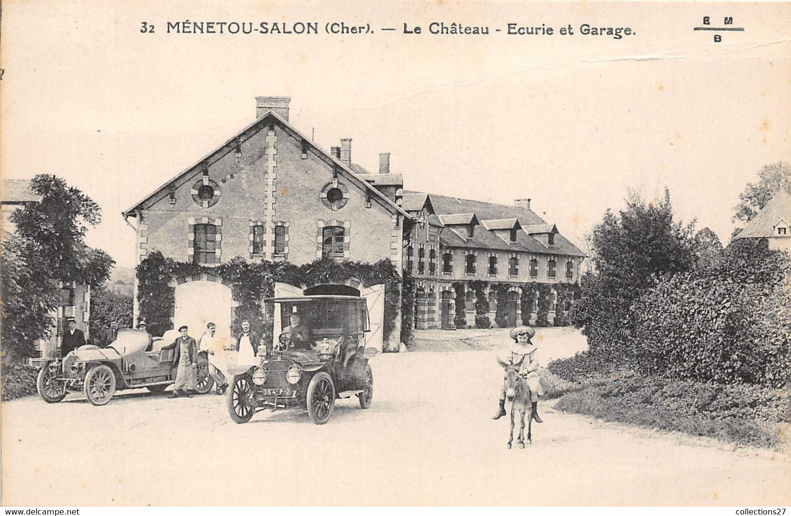 18-MENETOU-SALON- LE CHÂTEAU , ECURIE ET GARAGE - Other & Unclassified