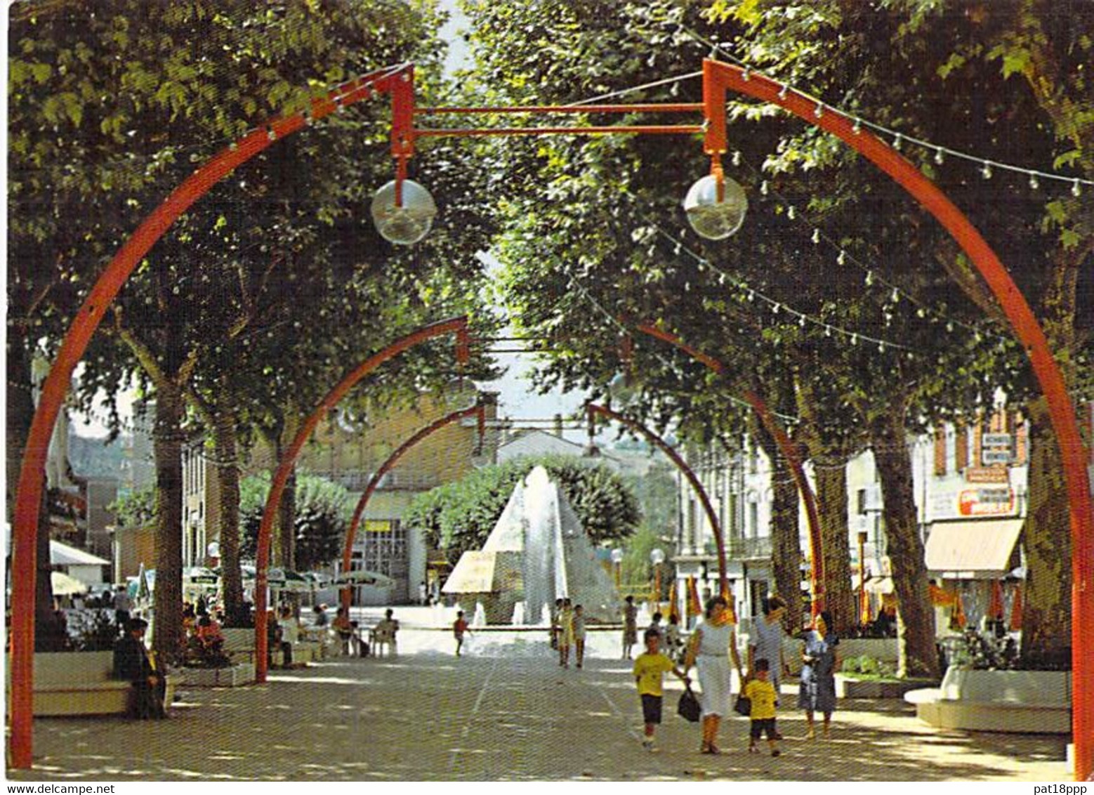 09 - PAMIERS : La Fontaine - CPM Grand Format Postée 1992 - Ariège - Pamiers