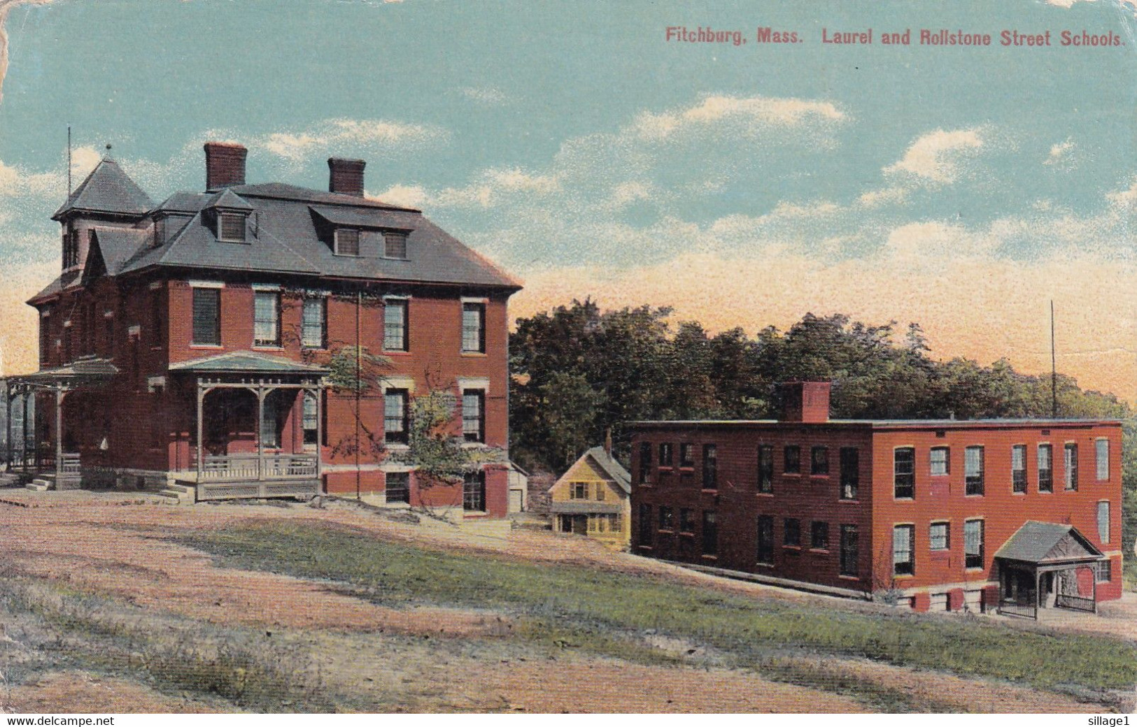 Fitchburg, Mass.  Laurel And Rollstone Street Schools - Worcester